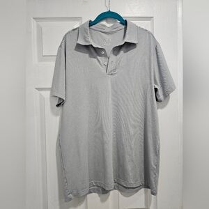 Men's Light Gray Polo Shirt